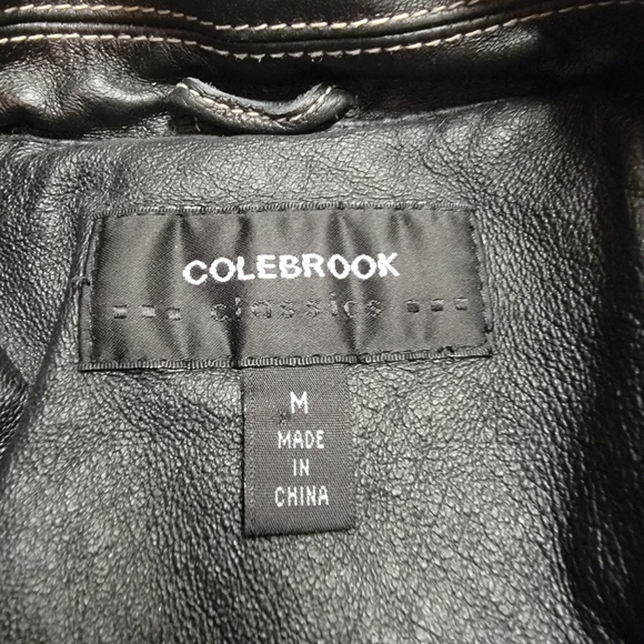 Colebrook Classics genuine leather jacket.      b2 - Picture 4 of 8